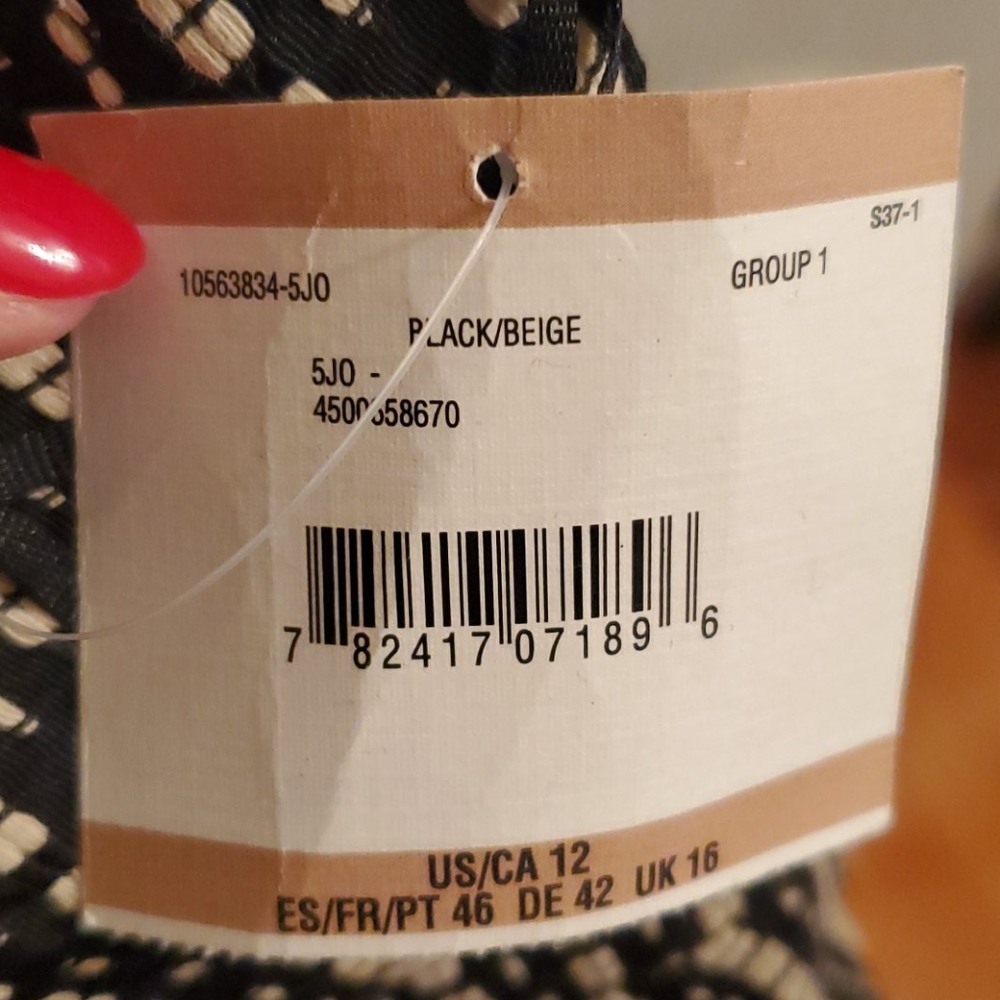 *NWT* Anne Klein pencil skirt w pockets Size 12 - Picture 3 of 6